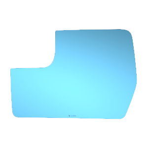 CLARI-BLU SIDE VIEW MIRROR